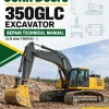 John Deere 350GLC Excavator Repair Technical Manual (S.N after F809192 - )