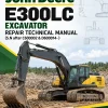 John Deere E300LC Excavator Repair Technical Manual (S.N after C600002 & D600014- )