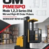 OM PIMESPO Modo 1,2,3 Series 014 Mid and High-lift Order Pickers Workshop Repair Manual