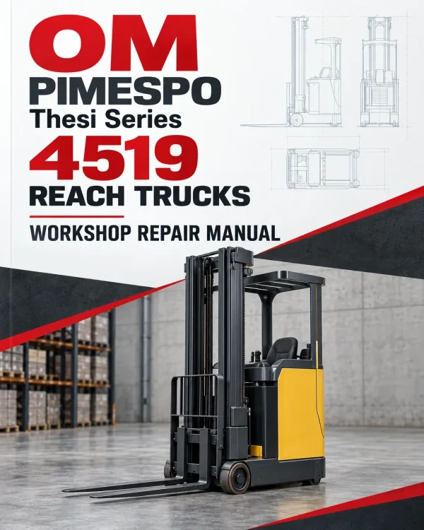 OM PIMESPO Thesi Series 4519 Reach Trucks Workshop Repair Manual OM PIMESPO Thesi Series 4519 Reach Trucks Workshop Repair Manual