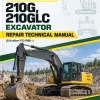 John Deere 210G, 210GLC Excavator Repair Technical Manual (S.N after F521988 -)