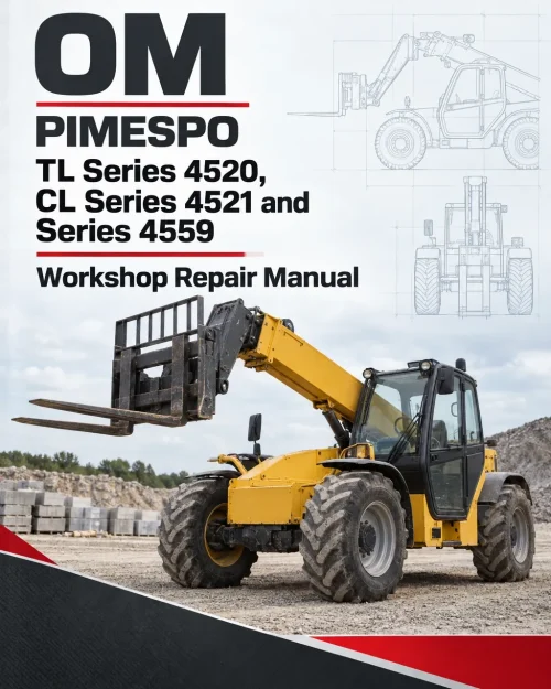 OM PIMESPO TL Series 4520 , CL Series 4521 and Series 4559 Workshop Repair Manual