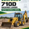 John Deere 710D Backhoe Loader Repair Technical Manual
