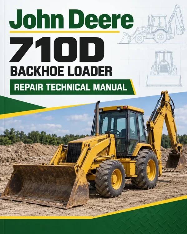 John Deere 710D Backhoe Loader Repair Technical Manual