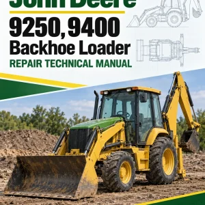 John Deere 9250, 9400 Backhoe Loader Repair Technical Manual John Deere 9250, 9400 Backhoe Loader Repair Technical Manual