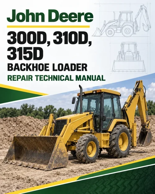John Deere 300D, 310D, 315D Backhoe Loader Repair Technical Manual John Deere 300D, 310D, 315D Backhoe Loader Repair Technical Manual