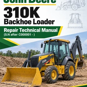 John Deere 310K Backhoe Loader Repair Technical Manual (S.N after C000001 - )