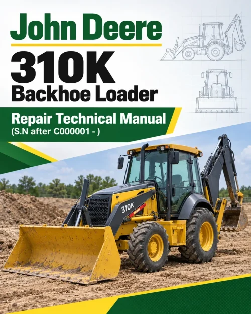 John Deere 310K Backhoe Loader Repair Technical Manual (S.N after C000001 - ) John Deere 310K Backhoe Loader Repair Technical Manual (S.N after C000001 - )
