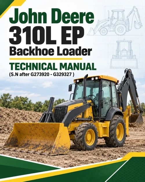John Deere 310L EP Backhoe Loader Technical Manual (S.N after G273920 - G329327 )