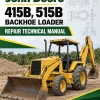 John Deere 415B, 515B Backhoe Loader Repair Technical Manual