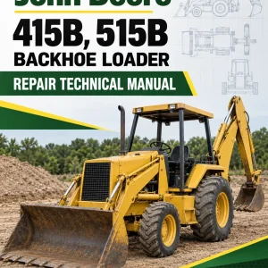 John Deere 415B, 515B Backhoe Loader Repair Technical Manual John Deere 415B, 515B Backhoe Loader Repair Technical Manual