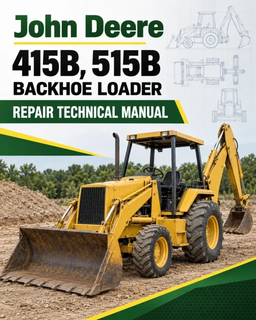 John Deere 415B, 515B Backhoe Loader Repair Technical Manual John Deere 415B, 515B Backhoe Loader Repair Technical Manual