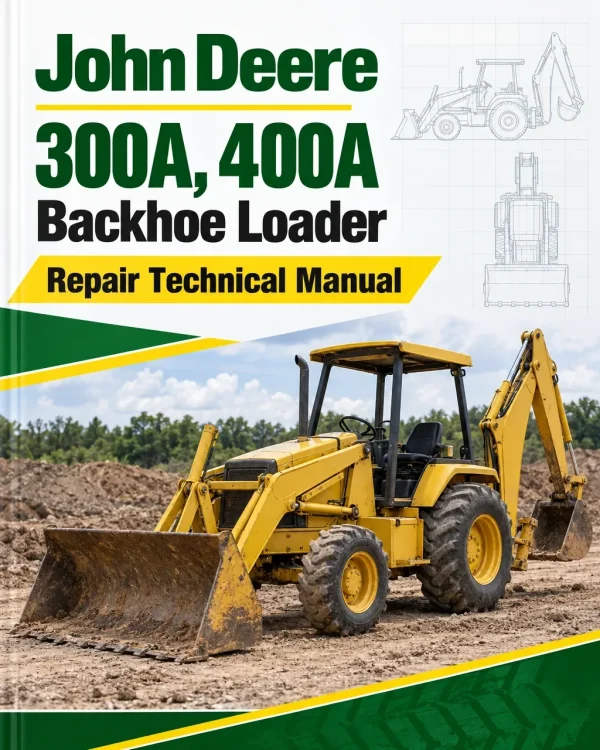 John Deere 300A, 400A Backhoe Loader Repair Technical Manual John Deere 300A, 400A Backhoe Loader Repair Technical Manual