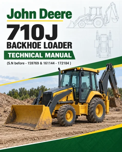 John Deere 710J Backhoe Loader Technical Manual (S.N before - 159769 & 161144 - 172184 )
