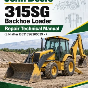 John Deere 315SG Backhoe Loader Repair Technical Manual (S.N after BE315SG200039 - )