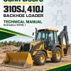John Deere 310SJ, 410J Backhoe Loader (TMC) Technical Manual (S.N before 161702 )