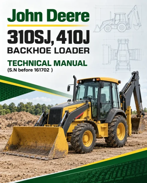 John Deere 310SJ, 410J Backhoe Loader (TMC) Technical Manual (S.N before 161702 ) John Deere 310SJ, 410J Backhoe Loader (TMC) Technical Manual (S.N before 161702 )