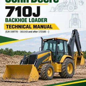 John Deere 710J Backhoe Loader Technical Manual (S.N 159770 - 161143 and after 172185 - )