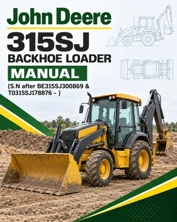 John Deere 315SJ Backhoe Loader Manual (S.N after BE315SJ300869 & T0315SJ178876 - ) John Deere 315SJ Backhoe Loader Manual (S.N after BE315SJ300869 & T0315SJ178876 - )