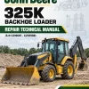 John Deere 325K Backhoe Loader Repair Technical Manual (S.N C219607 - C235588)