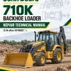 John Deere 710K Backhoe Loader Repair Technical Manual (S.N after D219607 - )