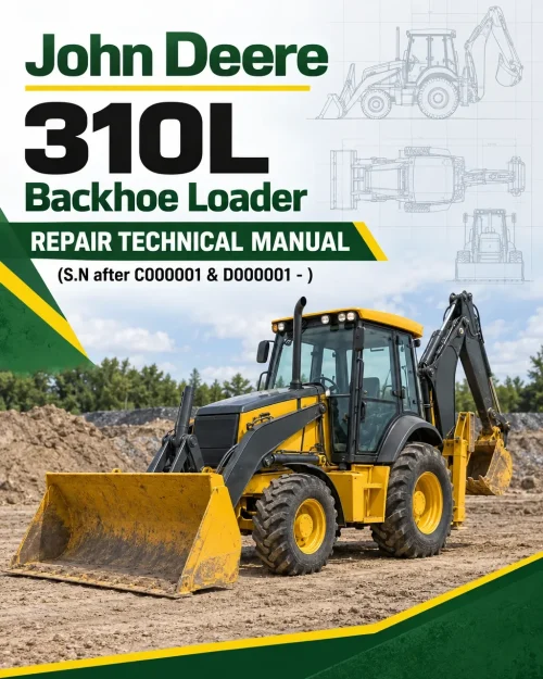 John Deere 310L Backhoe Loader Repair Technical Manual (S.N after C000001 & D000001 - )