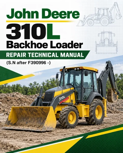 John Deere 310L Backhoe Loader Repair Technical Manual (S.N after F390996 -)