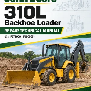John Deere 310L Backhoe Loader Repair Technical Manual (S.N F273920 - F390995) John Deere 310L Backhoe Loader Repair Technical Manual (S.N F273920 - F390995)
