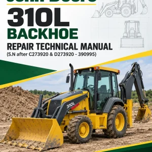 John Deere 310L Backhoe Repair Technical Manual (S.N after C273920 & D273920 - 390995)