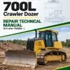 John Deere 700L Crawler Dozer Repair Technical Manual (S.N after F383562 - )