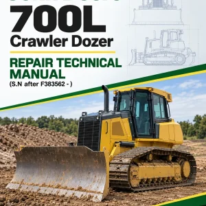 John Deere 700L Crawler Dozer Repair Technical Manual (S.N after F383562 - )