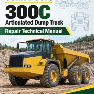 John Deere 300C Articulated Dump Truck Repair Technical Manual John Deere 300C Articulated Dump Truck Repair Technical Manual