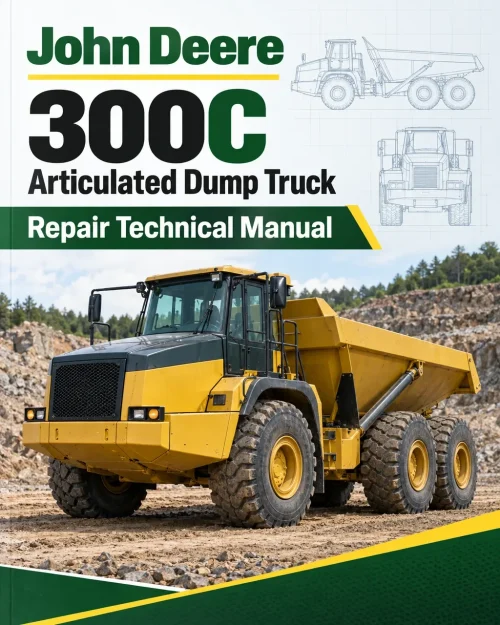 John Deere 300C Articulated Dump Truck Repair Technical Manual John Deere 300C Articulated Dump Truck Repair Technical Manual
