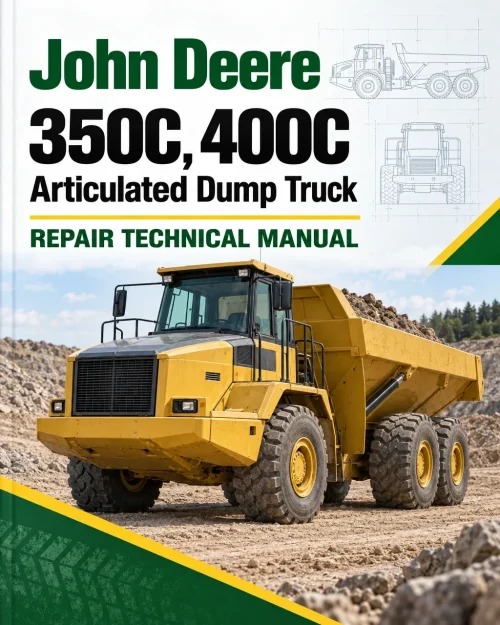 John Deere 350C, 400C Articulated Dump Truck Repair Technical Manual John Deere 350C, 400C Articulated Dump Truck Repair Technical Manual