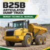 John Deere B25B Articulated Dump Truck Repair Technical Manual