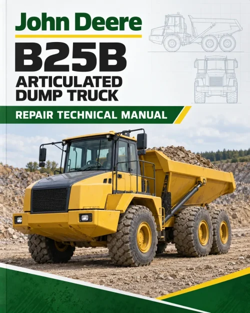 John Deere B25B Articulated Dump Truck Repair Technical Manual