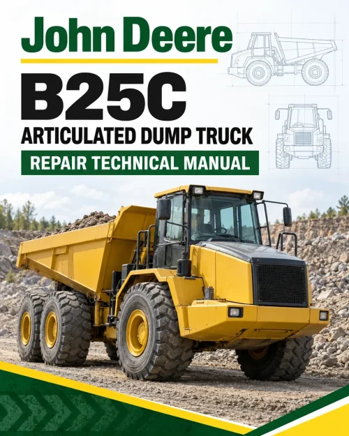 John Deere B25C Articulated Dump Truck Repair Technical Manual John Deere B25C Articulated Dump Truck Repair Technical Manual