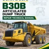 John Deere B30B Articulated Dump Truck Repair Technical Manual