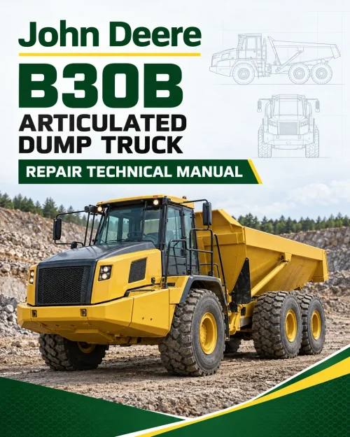 John Deere B30B Articulated Dump Truck Repair Technical Manual