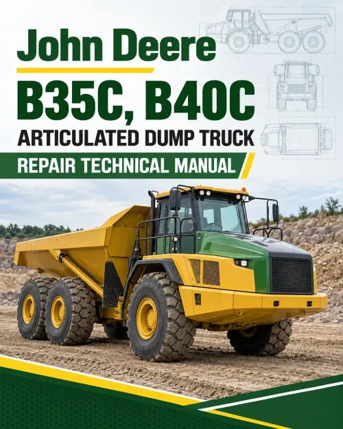 John Deere B35C, B40C Articulated Dump Truck Repair Technical Manual John Deere B35C, B40C Articulated Dump Truck Repair Technical Manual