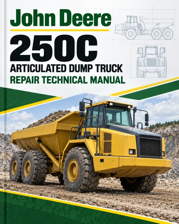 John Deere 250C Articulated Dump Truck Repair Technical Manual