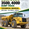 John Deere 350D, 400D Dump Truck Technical Manual (DW & BELL - S.N. 200311—201811)