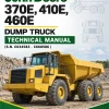 John Deere 370E, 410E, 460E Dump Truck Technical Manual (S.N. C634583 - C668586 )