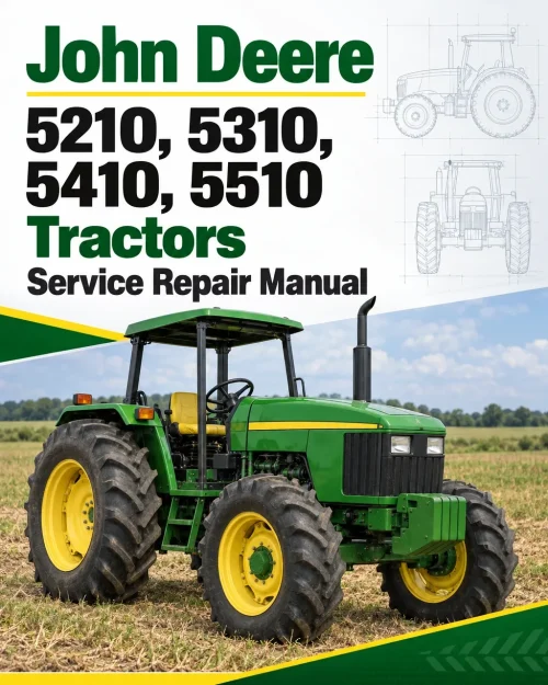 John Deere 5210, 5310, 5410, 5510 Tractors Service Repair Manual (TM1716) John Deere 5210, 5310, 5410, 5510 Tractors Service Repair Manual (TM1716)