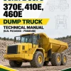 John Deere 370E, 410E, 460E Dump Truck Technical Manual (S.N. F634583 - F668586 )