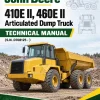 John Deere 410E II, 460E II Articulated Dump Truck Technical Manual (S.N. D708125 - )
