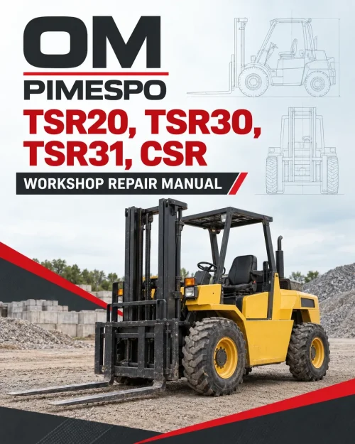 OM Pimespo TSR20, TSR30, TSR31, CSR Workshop Repair Manual