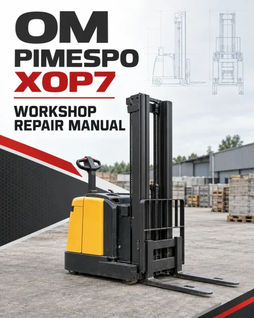 OM Pimespo XOP7 Lift Workshop Repair Manual