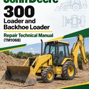 John Deere 300 Loader and Backhoe Loader Repair Technical Manual (TM1068) John Deere 300 Loader and Backhoe Loader Repair Technical Manual (TM1068)
