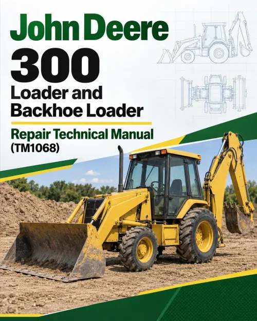 John Deere 300 Loader and Backhoe Loader Repair Technical Manual (TM1068) John Deere 300 Loader and Backhoe Loader Repair Technical Manual (TM1068)